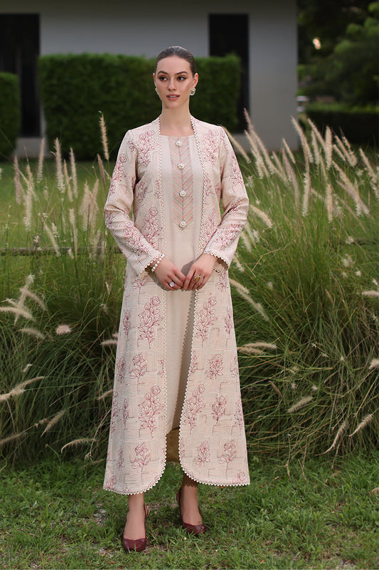 Elegant 3-Piece Unstitched Lawn Suit DS 005